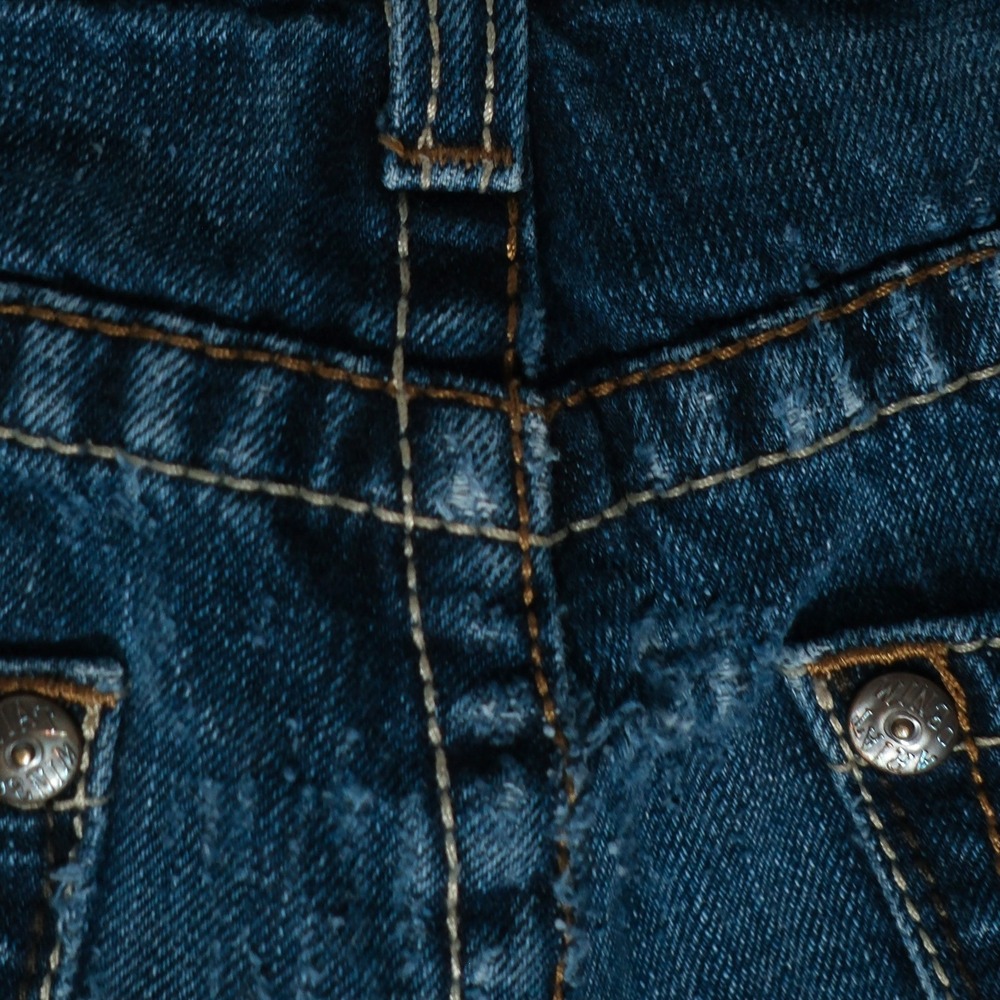 Ariat M5 Jeans Mens 30x32 Blue Low Rise Straight Western Cowboy Fade Stitching - Picture 11 of 16